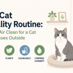 Indoor Cat Air Quality Routine: Keeping the Air Clean for a Cat That Never Goes Outside