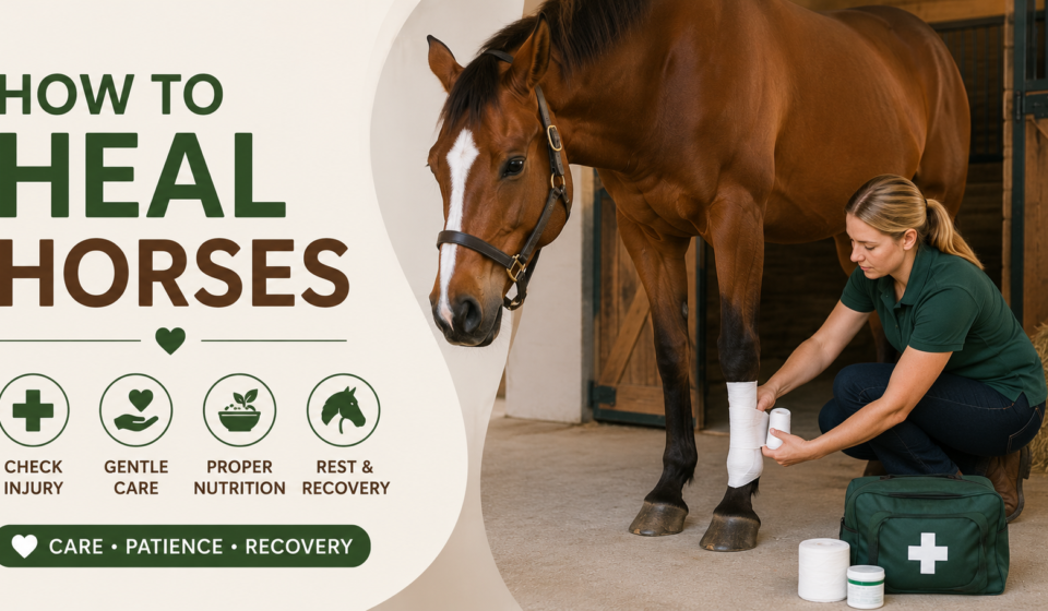 How to Heal Horses: First Aid, Illness Care, and Recovery Tips