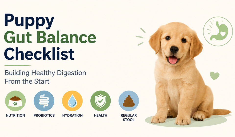 Puppy Gut Balance Checklist