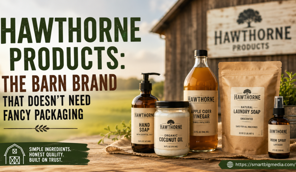 Hawthorne Barn Brand Product Showcase