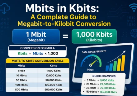 Mbits in Kbits A Complete Guide to Megabit-to-Kilobit Conversion