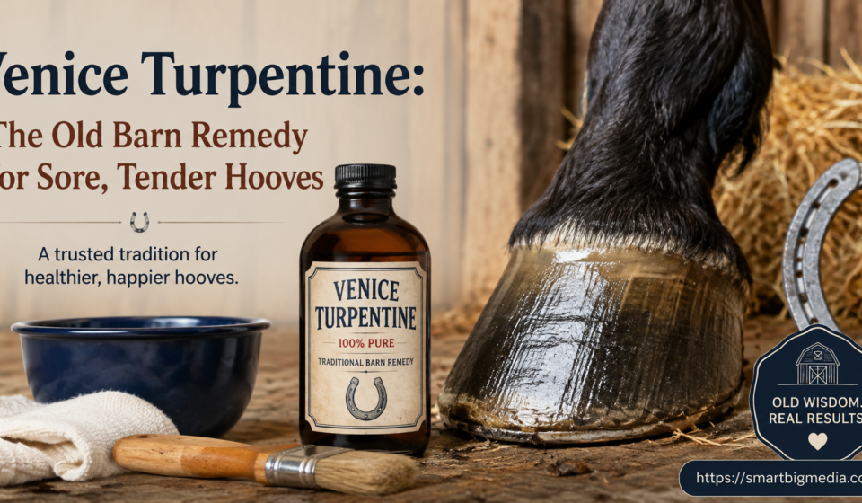 Venice Turpentine: Old Barn Hoof Remedy