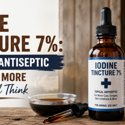 Iodine Tincture: The Barn Antiseptic
