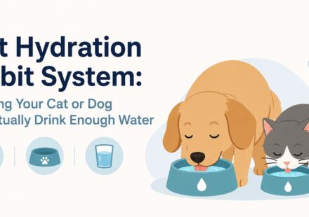 Pet Hydration Habit System: Getting Your Cat or Dog to Actually Drink Enough Water