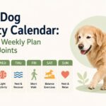 Senior Dog Mobility Calendar: A Realistic Weekly Plan for Aging Joints