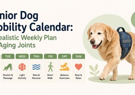 Senior Dog Mobility Calendar: A Realistic Weekly Plan for Aging Joints