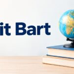 Globe and books representing the meaning and origin of Beit Bart
