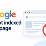 Google has not indexed your page—SEO indexing issue